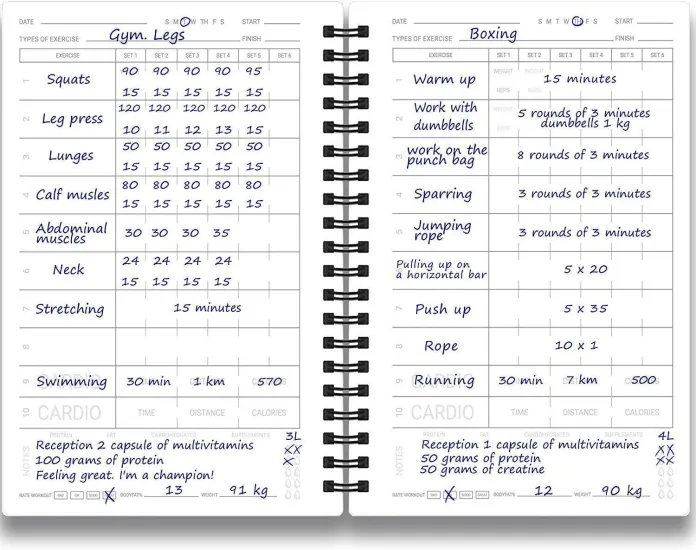 Personal Fitness Journal