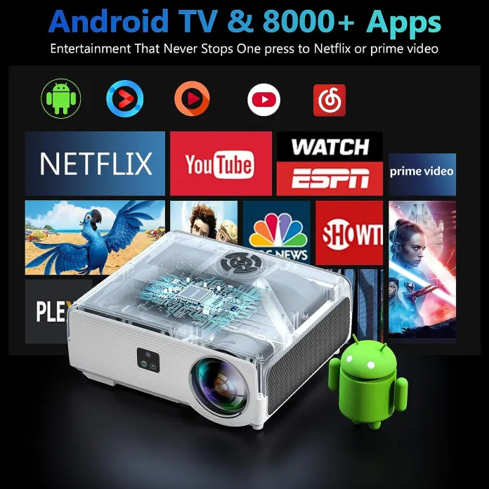 Builtin Netflix Prime Video, Anroid Smart Tv And Additional 800 App Facilities