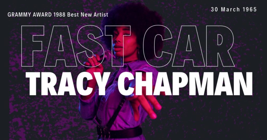 Tracy Chapman a great Black American singer