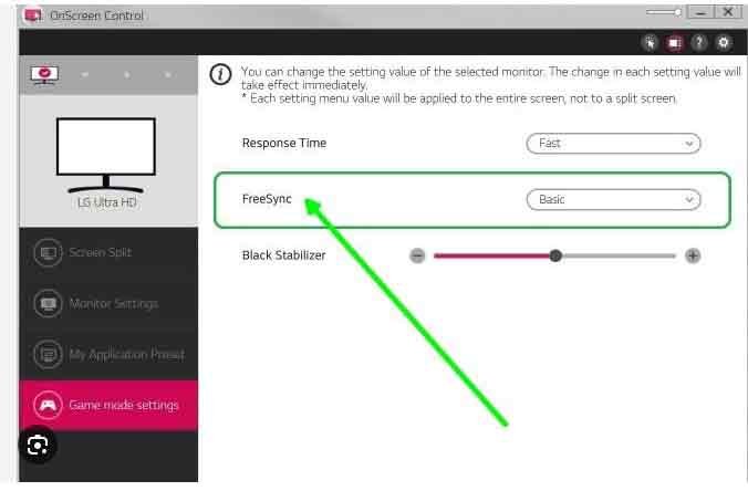 How To Activate Freesync