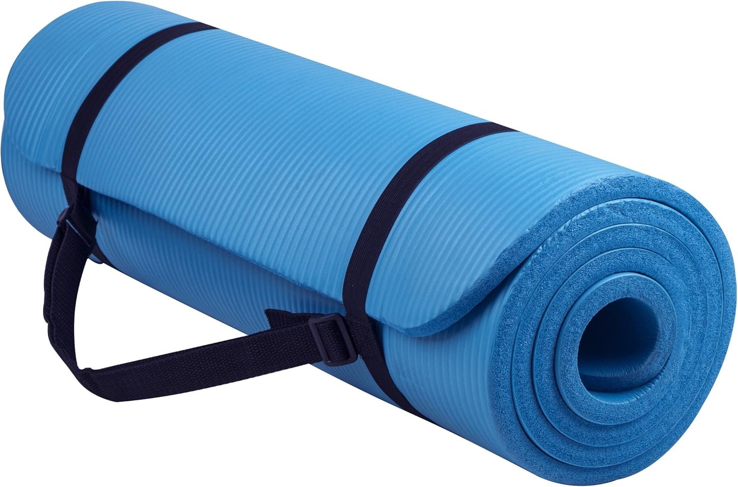 Brand: Fitvids, All Purpose 1/2-Inch Extra Thick High Density Anti-Tear Exercise Yoga Mat. Brand-