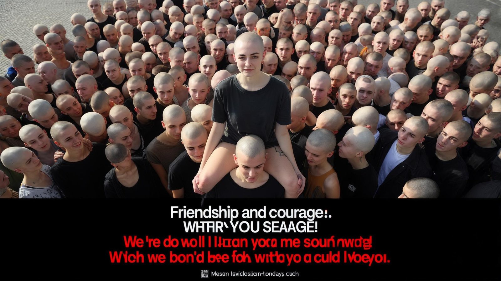 70 Boys Shave Heads: A Powerful Act of Solidarity