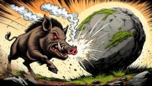 Ego Vs Confidence: The Story Of The Boar And The Boulder