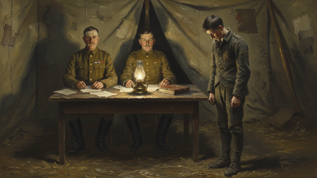 Henry Morrison: Executed For Desertion In Wwi