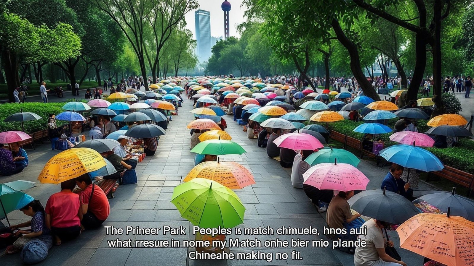 Inside China's Famous Shanghai Marriage Market