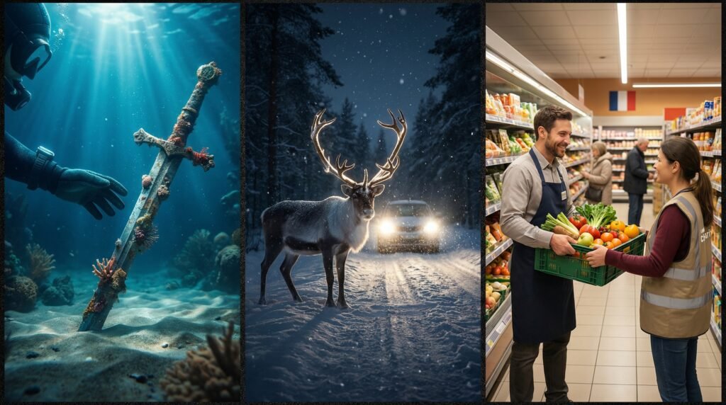 Global Innovations: Crusader Swords, Glowing Reindeer &Amp; Food Laws