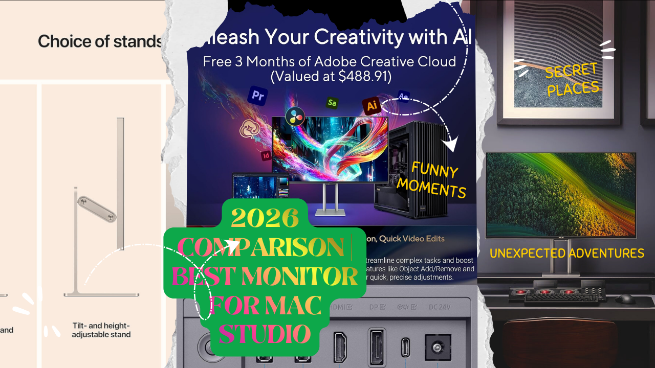 Top 5 Picks: The Best Monitor For Mac Studio In 2026