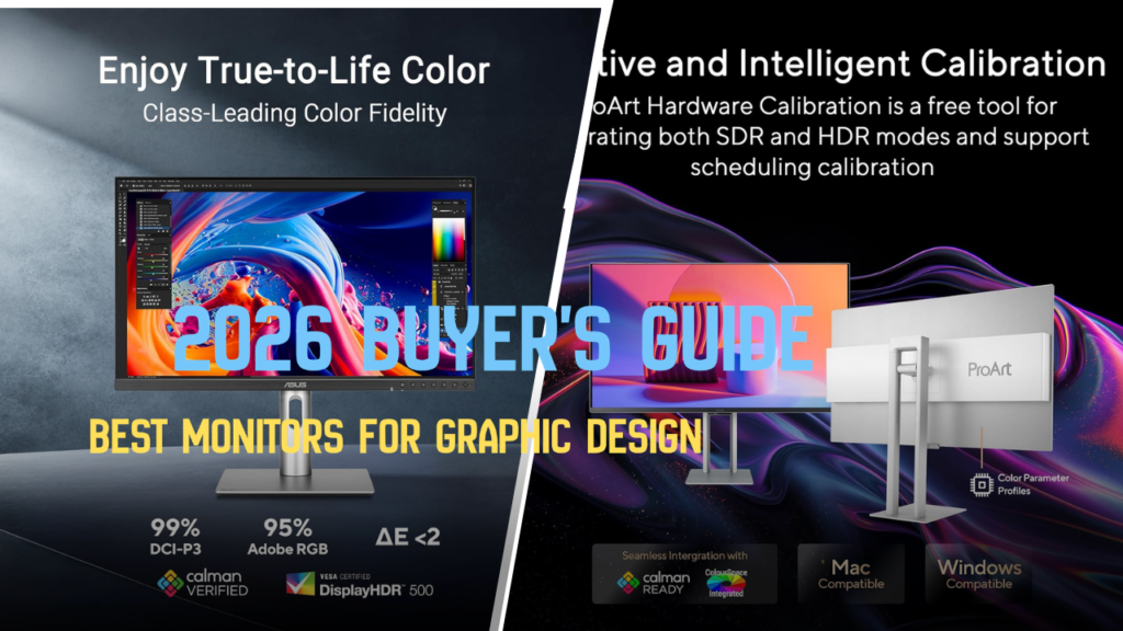 Best Monitors For Graphic Design | 2026 Buyer'S Guide