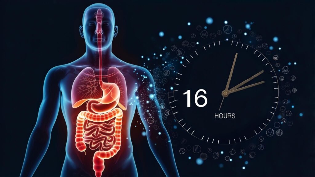 Autophagy ১৯৭৫ সালে ওকিনাওয়া, জাপানে ডঃ মাকোতো সুজুকি একজন ১০০ বছর বয়সী মহিলাকে দেখতে যান যিনি ঘাস কাটা হচ্ছে শক্ত কাজ করার পরও অত্যন্ত প্রাণবন্ত ছিলেন। এই অভিজ্ঞতা তাকে জীবনের দীর্ঘায়ু ও স্বাস্থ্য নিয়ে ৫০ বছরব্যাপী গবেষণায় উদ্বুদ্ধ করে। একই সময়ে ডঃ যোশিনোরি ওসুমি এক ঐতিহাসিক আবিষ্কার করেন -&Nbsp;অটোফ্যাজি&Nbsp;বা কোষের নিজেকে খাওয়া ও পুনর্নির্মাণের প্রক্রিয়া, যা ক্যান্সার কোষ ধ্বংস, চর্বি পোড়ানো এবং বার্ধক্য প্রতিরোধে গুরুত্বপূর্ণ ভূমিকা রাখে। তবে এই প্রক্রিয়া সক্রিয় হয় নির্দিষ্ট শর্তে, যা অধিকাংশ মানুষ দৈনন্দিন অভ্যাসের কারণে বন্ধ করে দেয়। ১৬ ঘণ্টার উপবাসের উপকারিতা | ডঃ ওসুমির : Autophagy Theory