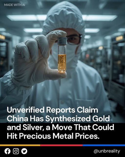 World Record Breakthroughs Unverified Reports Are Circulating That Chinese Laboratories Have Achieved A Scientific Breakthrough In Creating Synthetic Gold And Silver That Is Chemically Identical To The Natural Metals. If Proven True, This Discovery Could Fundamentally Devalue Precious Metals, Potentially Explaining The Recent 26% Market Crash And The &Quot;Burj Khalifa&Quot; Sell-Off Pattern Observed In Late January 2026. World Record Breakthroughs